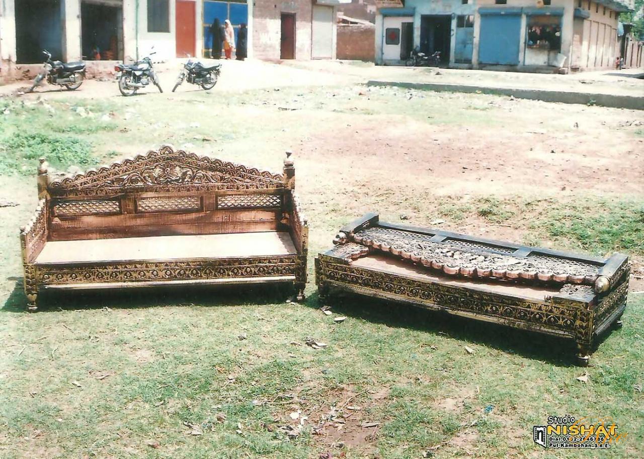 Indian mandap sofa for decoration of wedding and events party