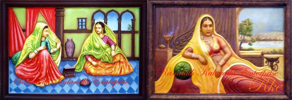 Rajasthani traditional mural for home decor and office decor